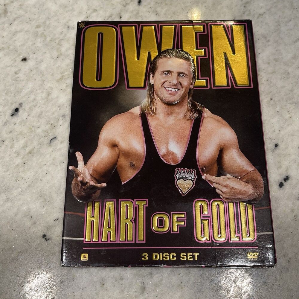 WWE: Owen - Hart of Gold (DVD, 2015, 3-Disc Set)
